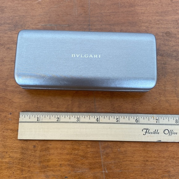 Bulgari Suede Lined Empty Eyeglasses Sunglasses Replacement Case - Picture 8 of 8